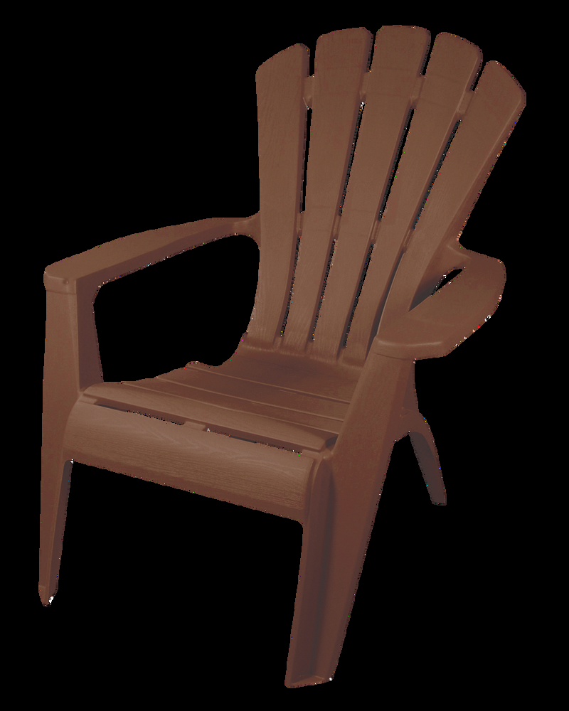 For Living Plastic Outdoor Patio King Size Adirondack Chair, Assorted