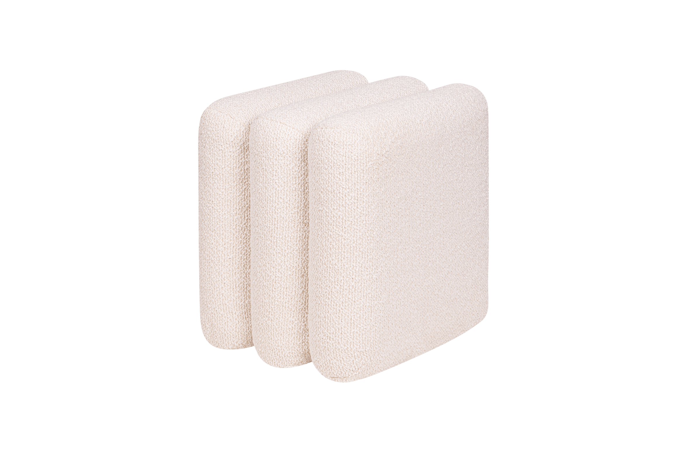 noo.ma RADD Poef - Cloud Beige Bouclé