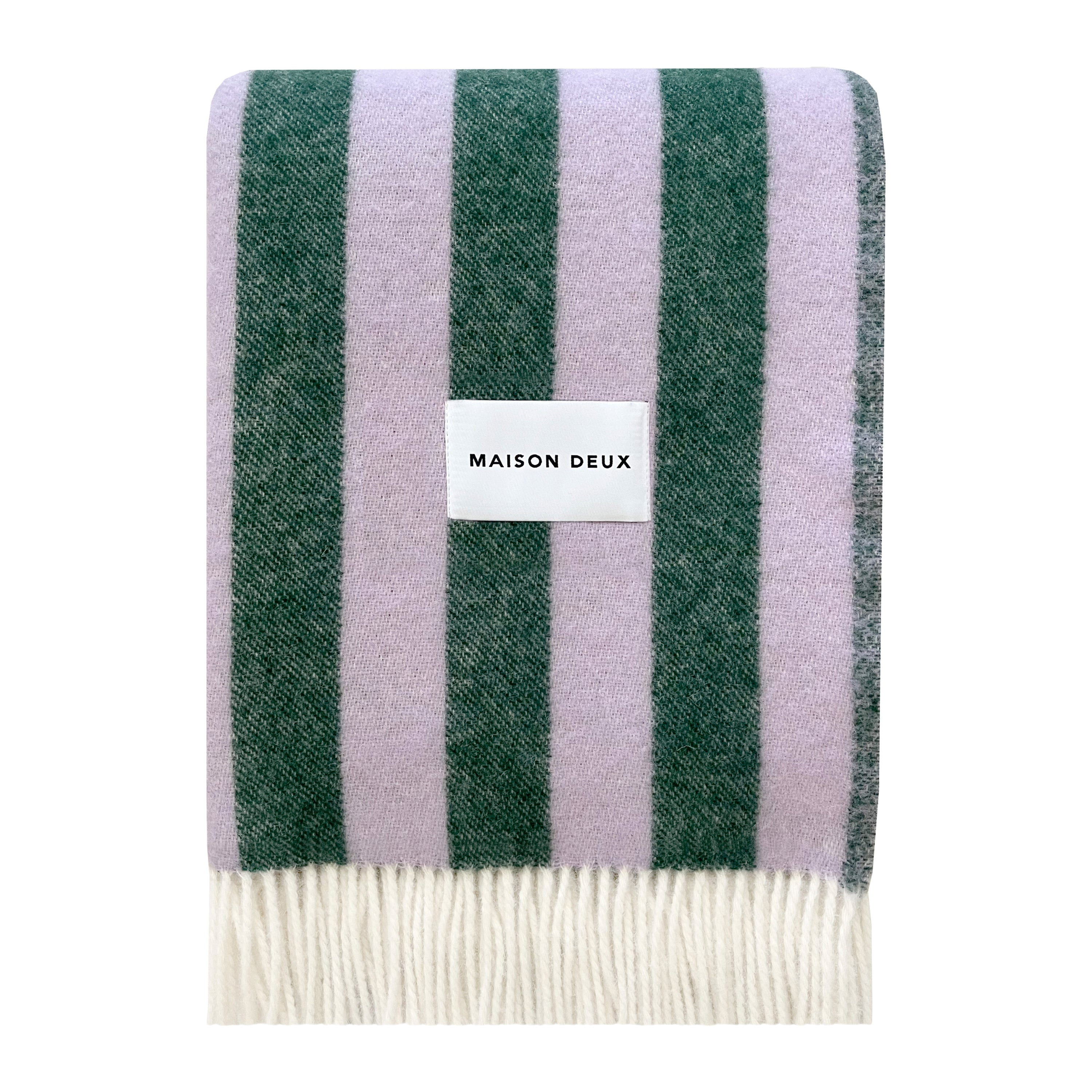 Maison Deux Candy Wrap Plaid - Lila / Groen