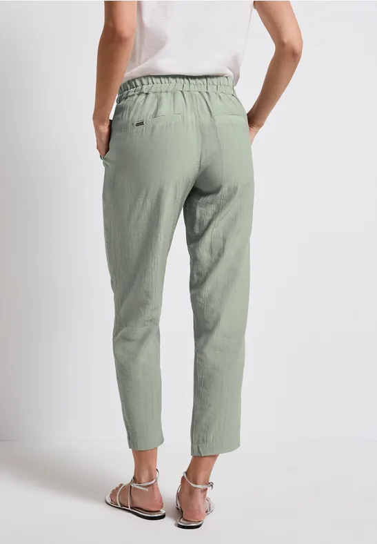 Loose Fit Hose mit Struktur