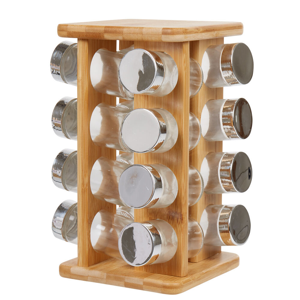 Tour avec 16 pots à épices