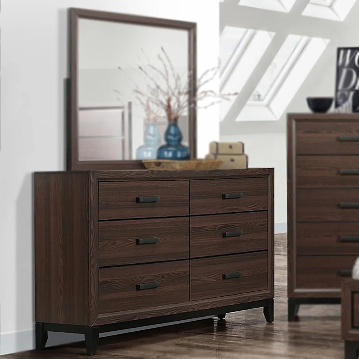 Catania Brown King 3 Piece Set