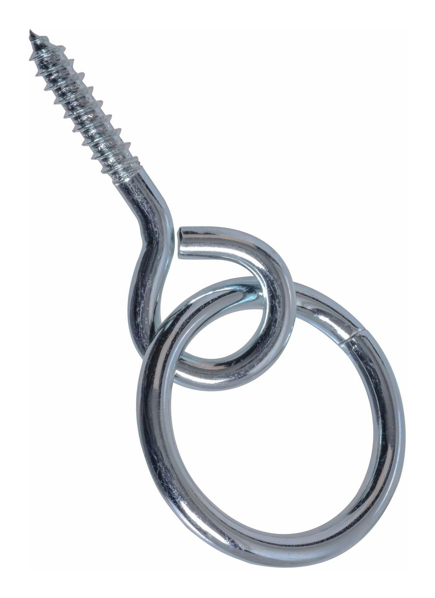 Hillman Zinc-Plated Lag Hitch Ring