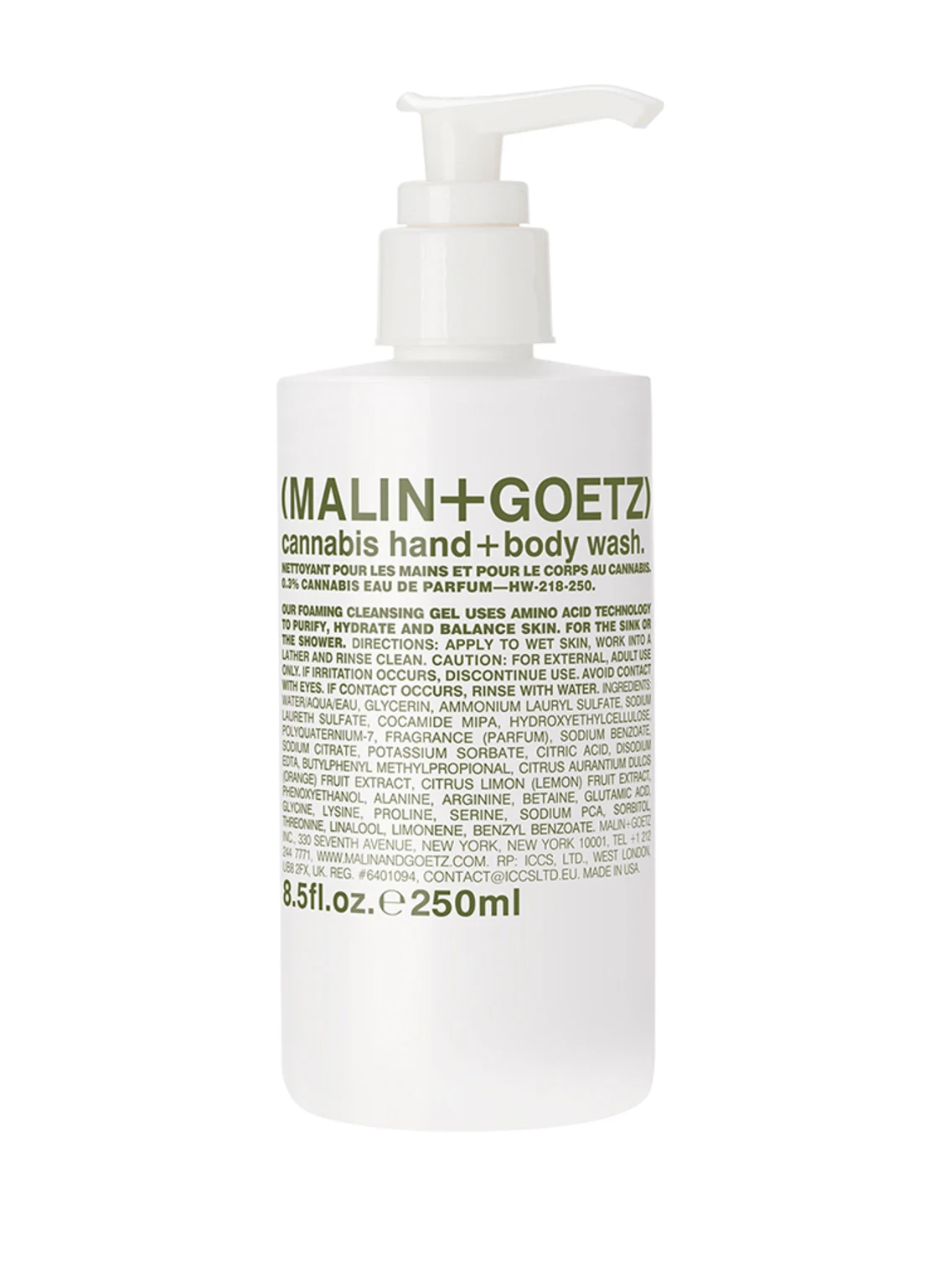 (MALIN+GOETZ) CANNABIS HAND   BODY WASH