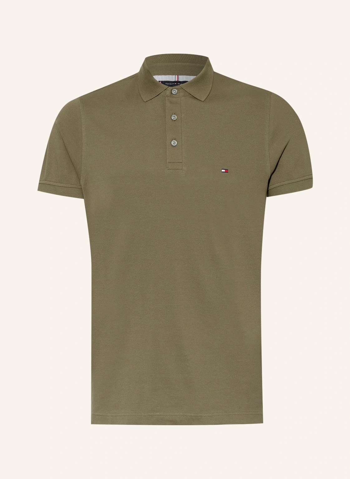 TOMMY HILFIGER Piqué-Poloshirt Slim Fit