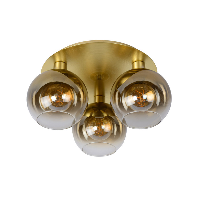 Plafonnier Marius or Ø 50 cm E27 3 x 60 W LUCIDE