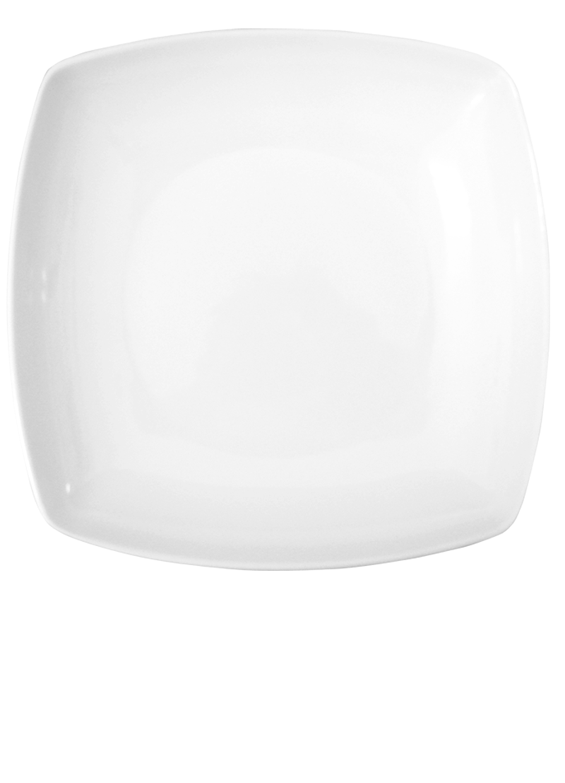 Talerz głęboki 20,5 cm Akcent Biały C000
