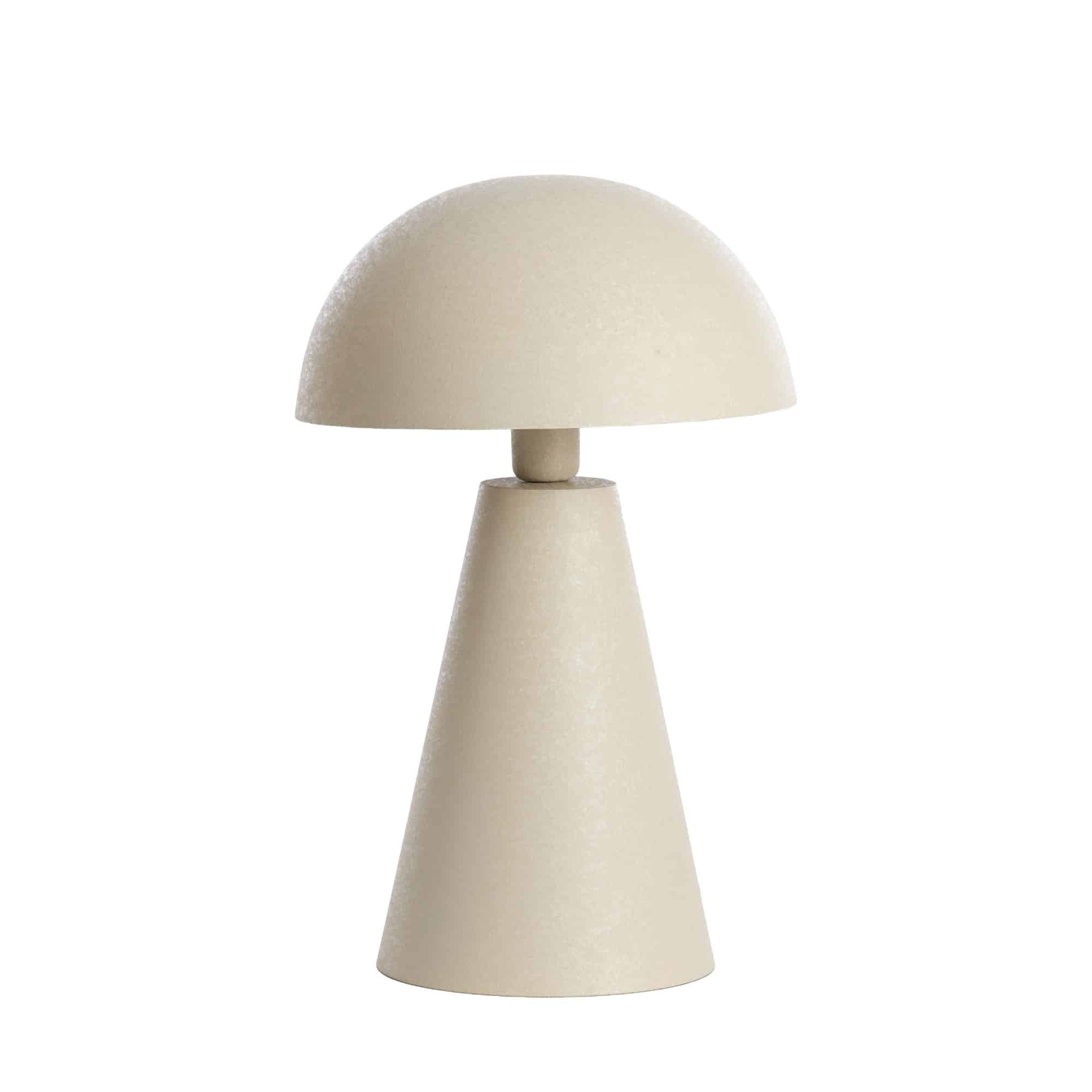 Light & Living tafellamp Surrina - grijs - Ø31cm