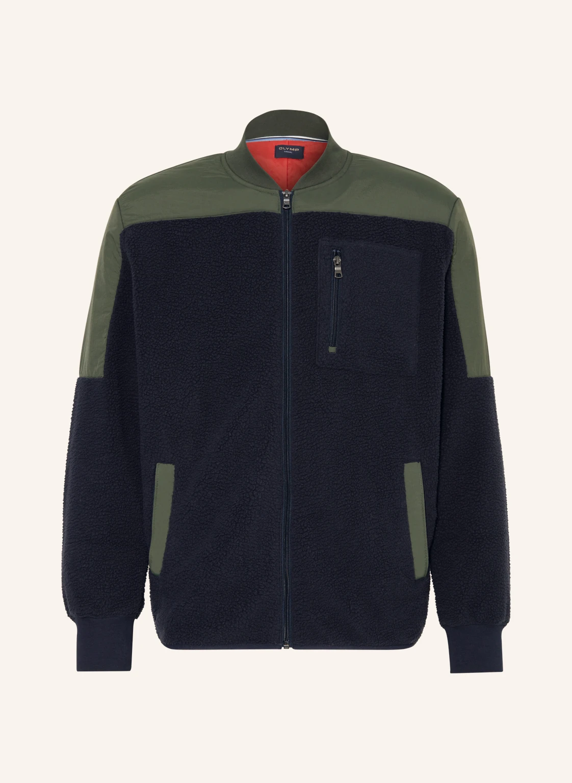 OLYMP Teddyfell-Blouson