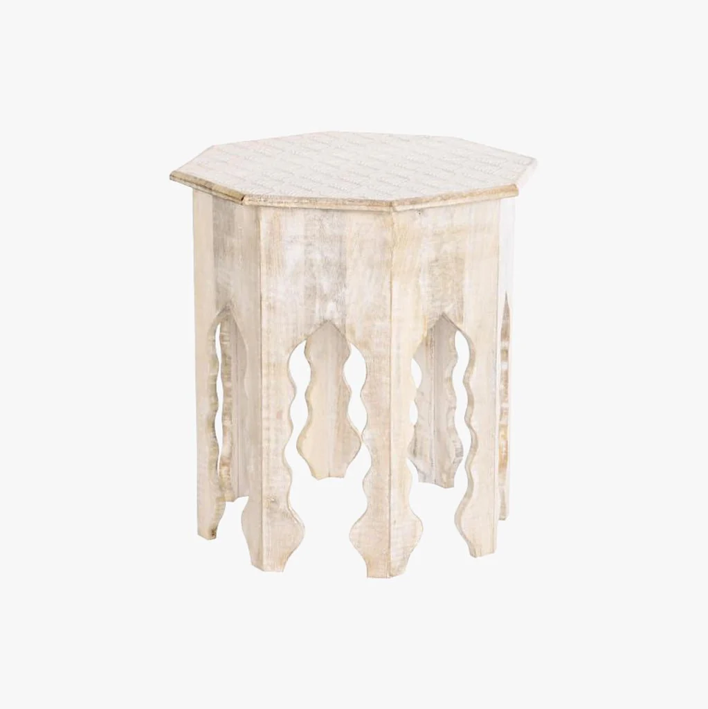 Mesa de Apoio Oriental Madeira Maciça JASMIN