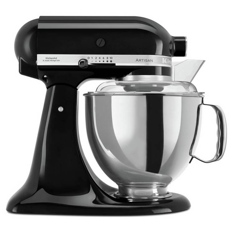 KitchenAid 5KSM175PSBOB Artisan Stand Mixer - Black