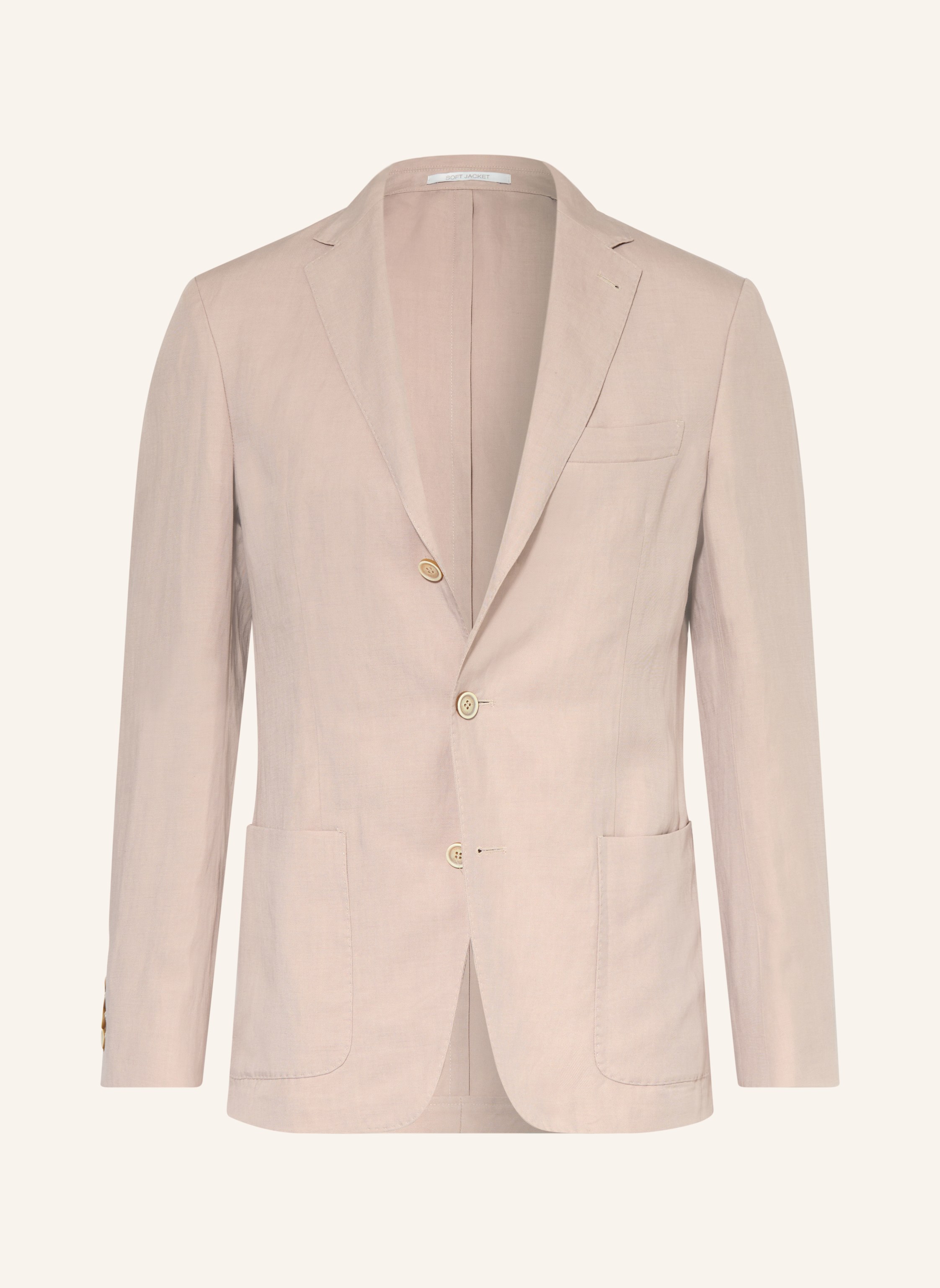 eleventy Sakko Slim Fit mit Leinen