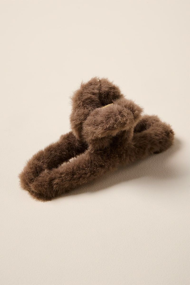 Rosa Faux Fur Hair Claw