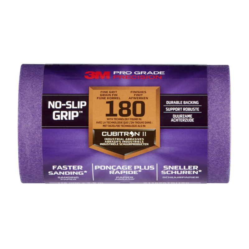 Rouleau de papier abrasif Pro Grade Precision grain 180 115 mm x 2,5 m 3M