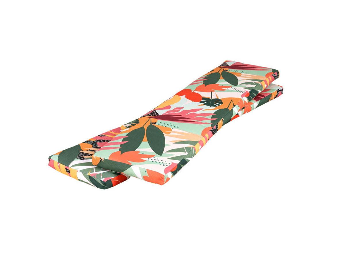 MaximaVida picknicktafel kussen pakket Vaiana 146 x 30 x 4 cm 2 stuks - waterafstotend