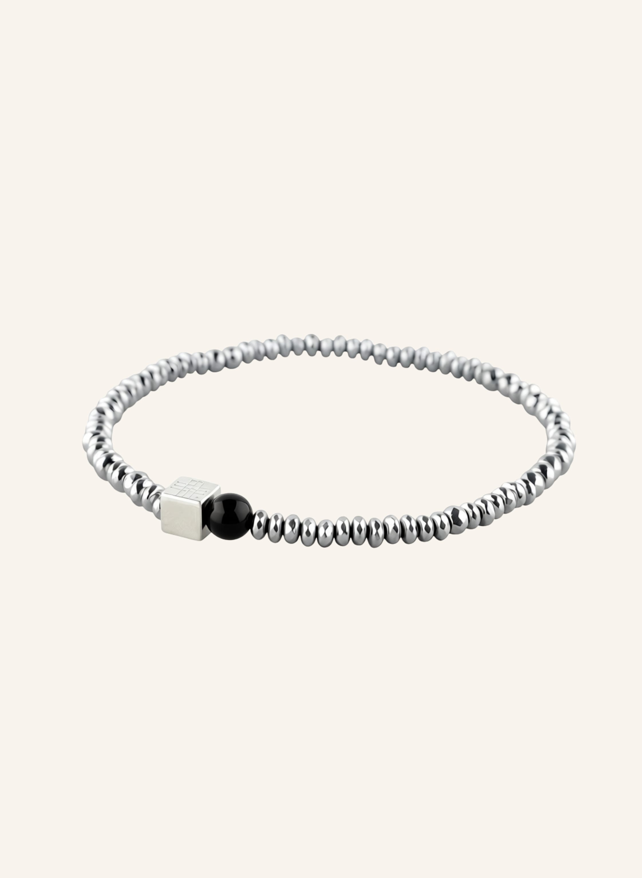 GEBAUER & GEBAUER Armband TITAN SCHWARZ - 925er Sterlingsilber