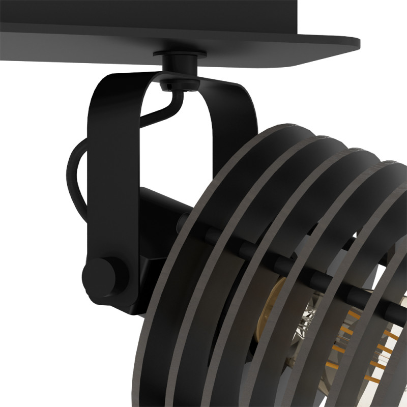 Spot Segovia noir E27 3 x 40 W EGLO