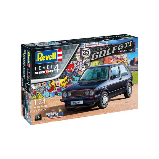 Revell Volkswagen Golf GTI Pirelli Model Set 1:24