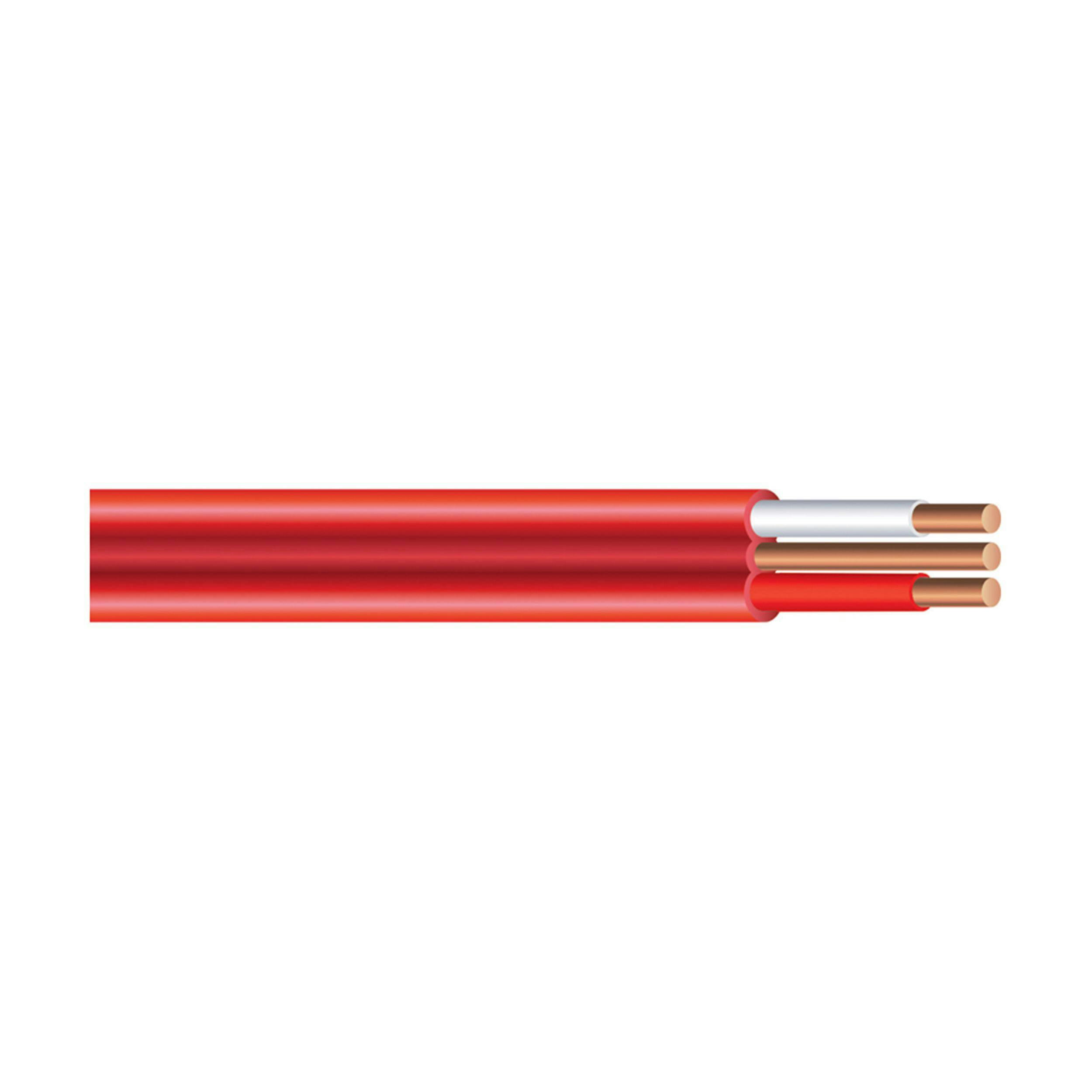 Southwire Romex® SIMpull® NMD90 12-2 Wire, Red