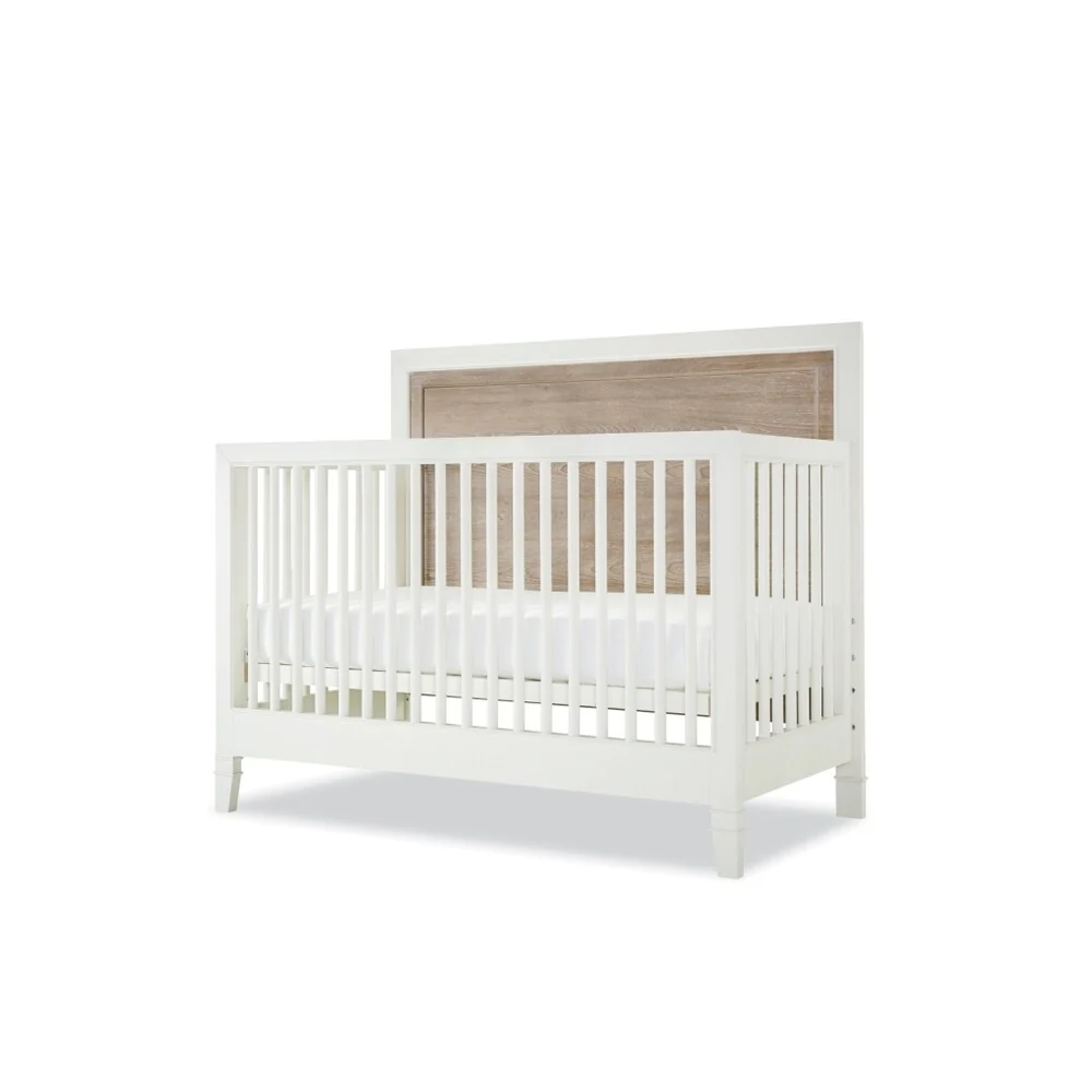 Universal White Wood Convertible Crib