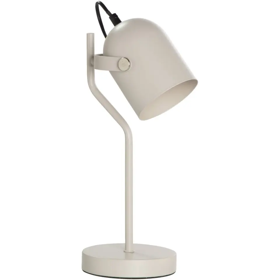 Bureaulamp Senn - beige metaal - 39x&Oslash;17,5 cm