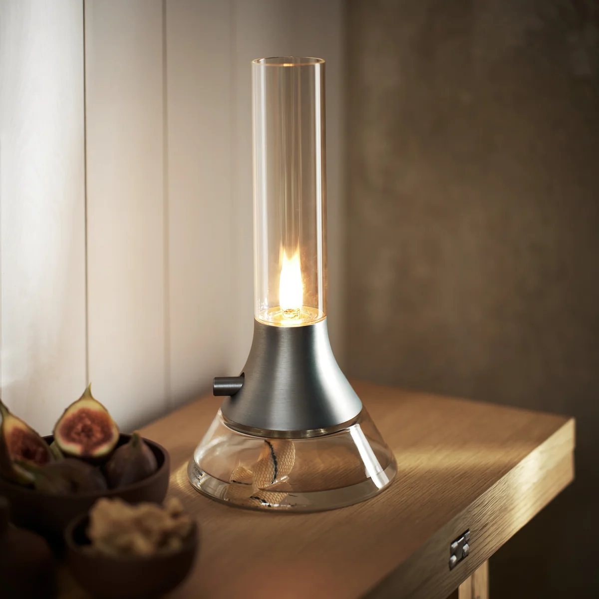 Design House Stockholm - Fyr Öllampe, klar / silber