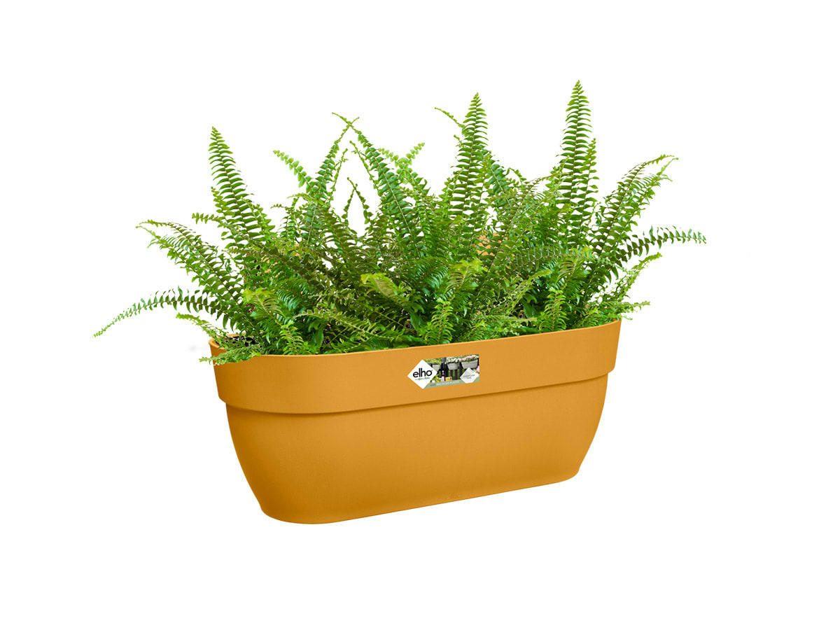 VIBIACAMPANA - Balconnière 49x24x27 cm en polypropylène jaune