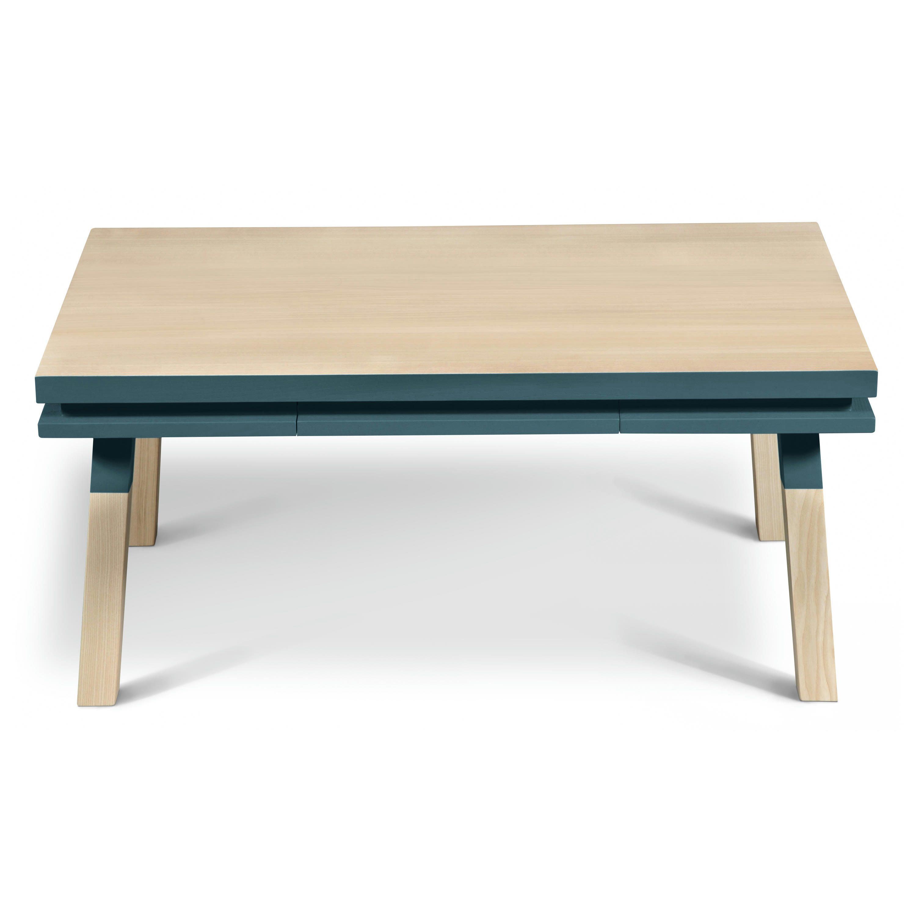 EGEE - Table basse avec tiroir 100 cm, 100% frêne massif