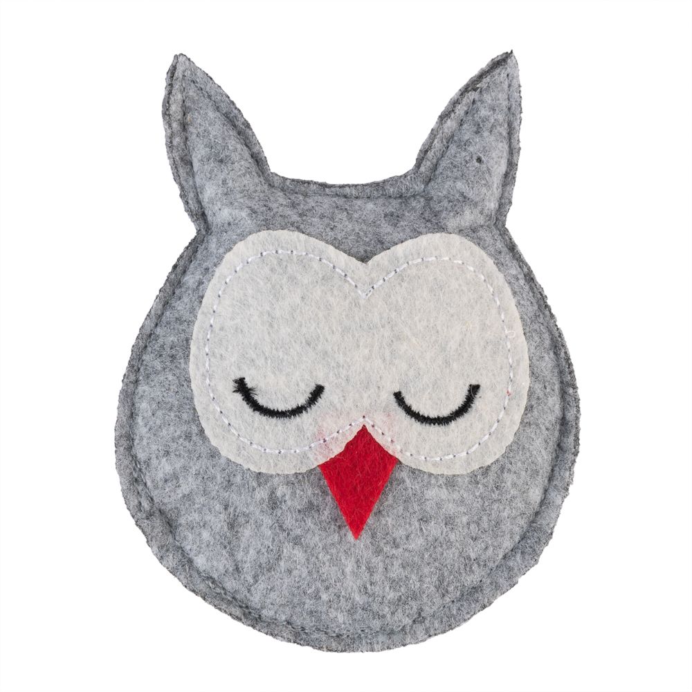 TIAKI Cat Toy Felt Owl with Catnip