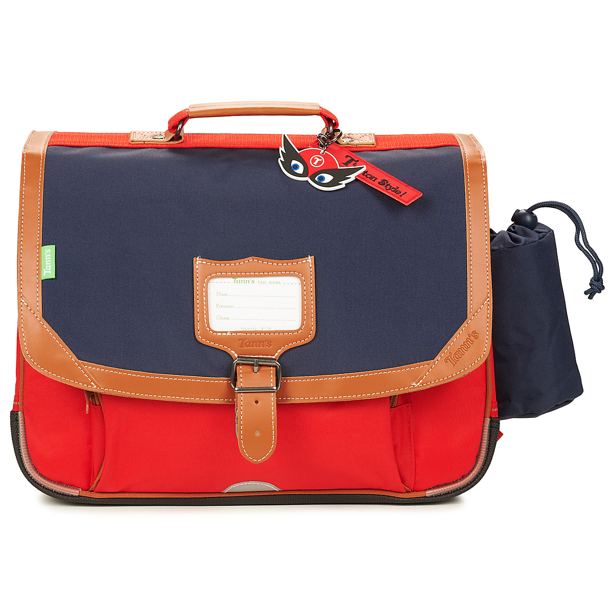 Tann's - ARTHUR CARTABLE 38CM POCHE GOURDE - Marine / Red