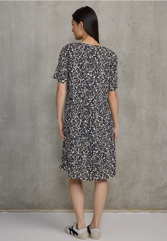 Gemustertes Tunika-Kleid