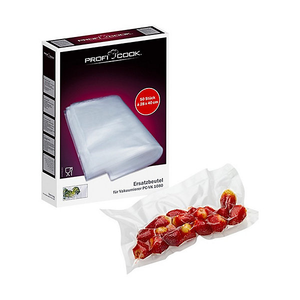 50 Sacs hermétiques 22 x 30 cm Proficook pour PC-VK 1015/1080/1133/1134/1146