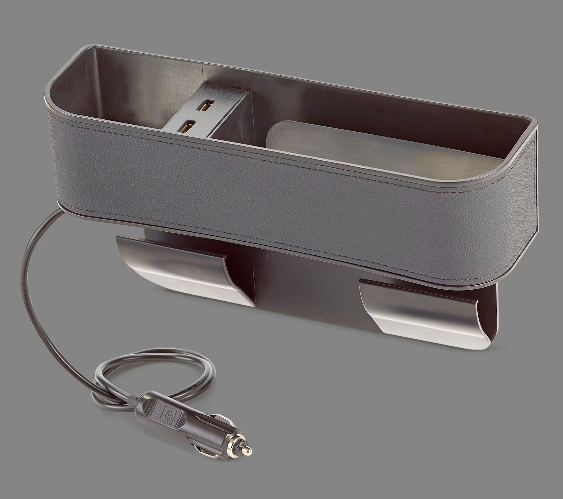 AutoTrends 12V Seat Wedge Cup Holder