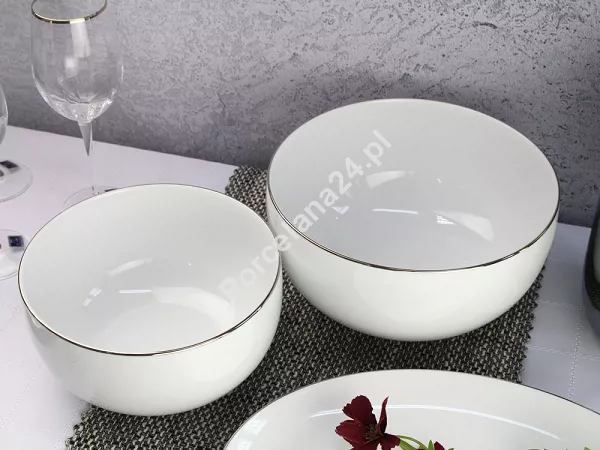 Serwis obiadowy na 12 osób (40 el.) Villa Italia - Plus Platin