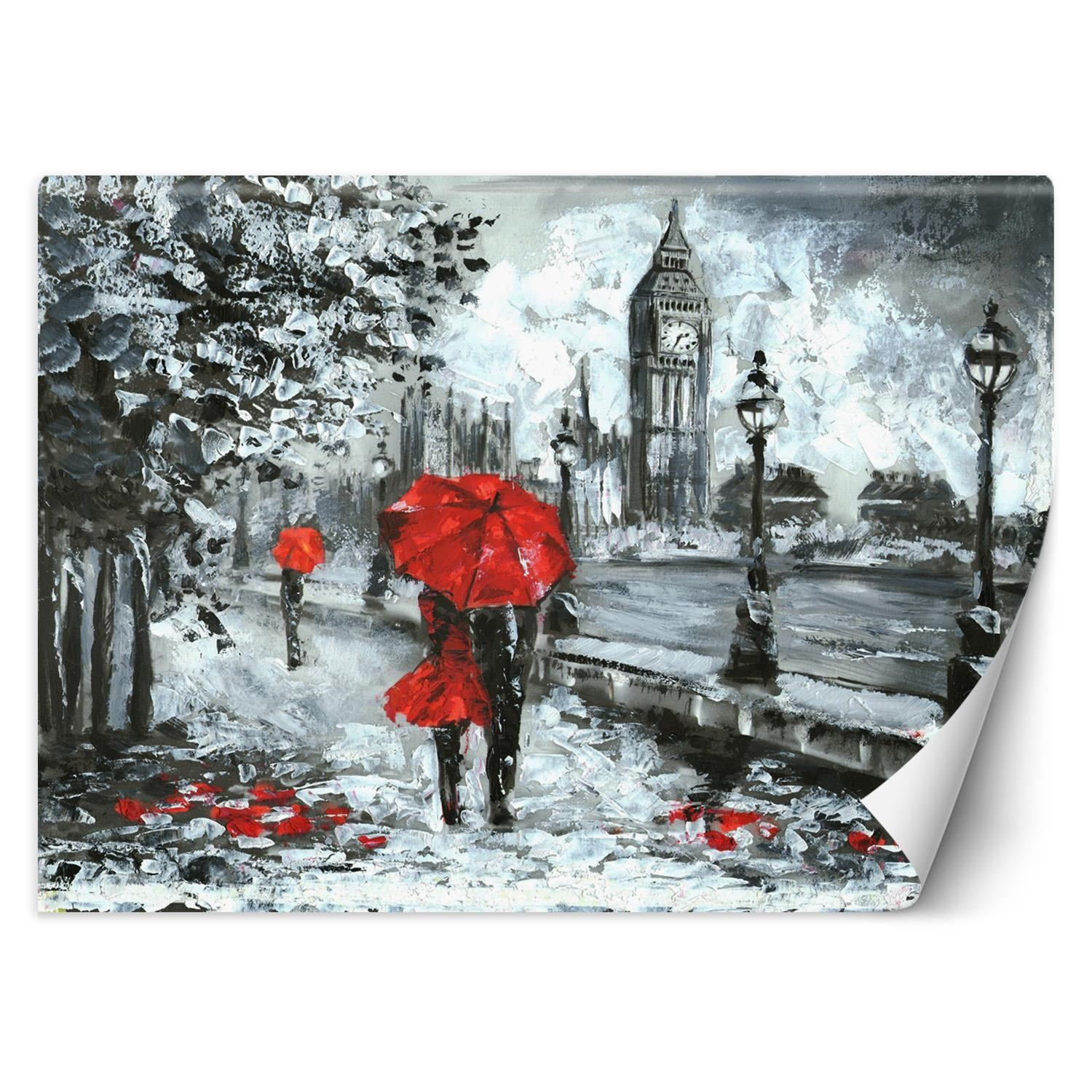 Feeby Fototapeta, Spacer w Londynie 150x105