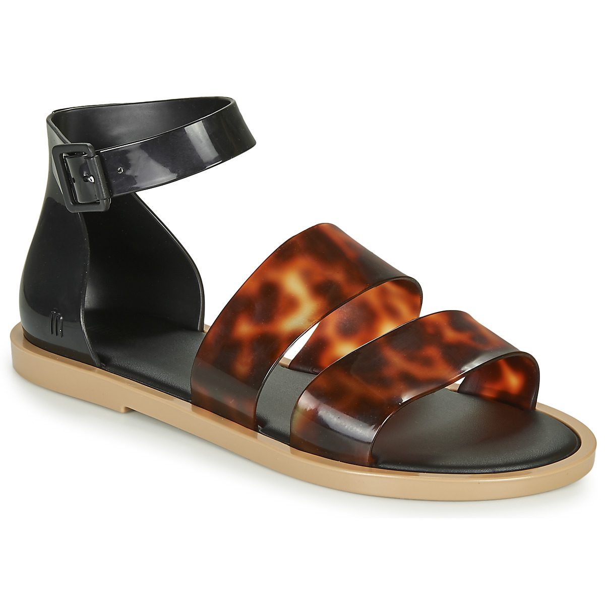 Melissa - MODEL SANDAL -  black / Leopard