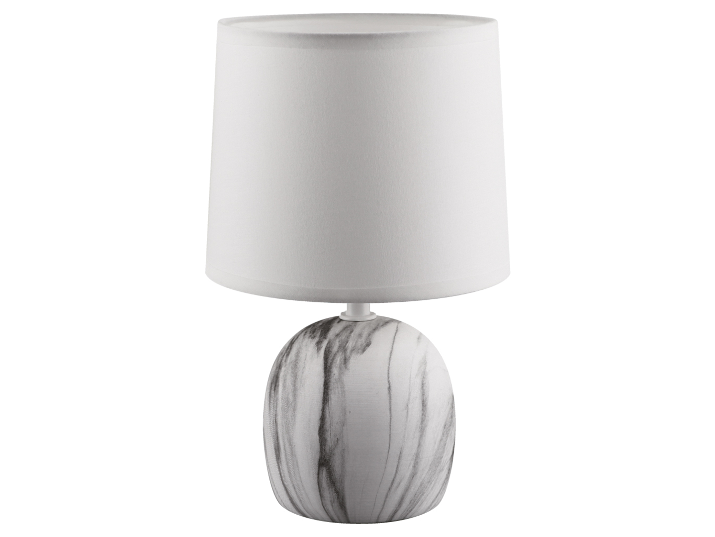 Lampa stołowa Atena ceramiczna biała