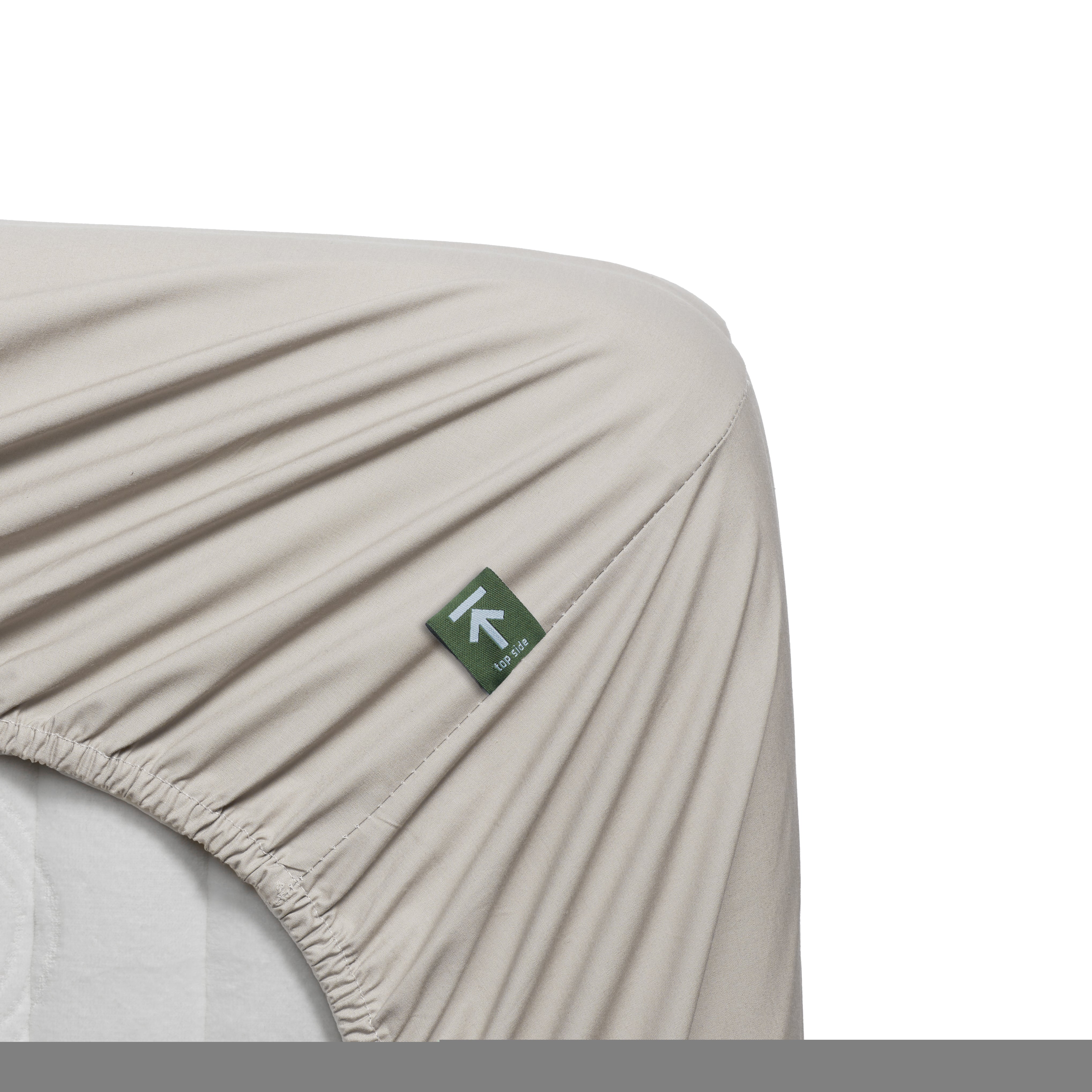 Beddinghouse splittopper hoeslaken BH Percale Cotton TDS - 180x200 cm - naturel
