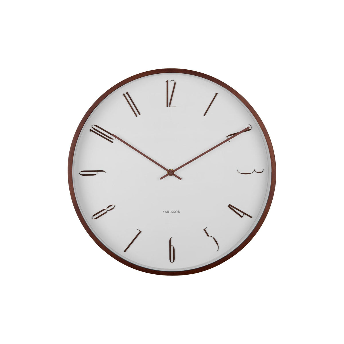 Karlsson wandklok Scandia - wit - Ø40cm