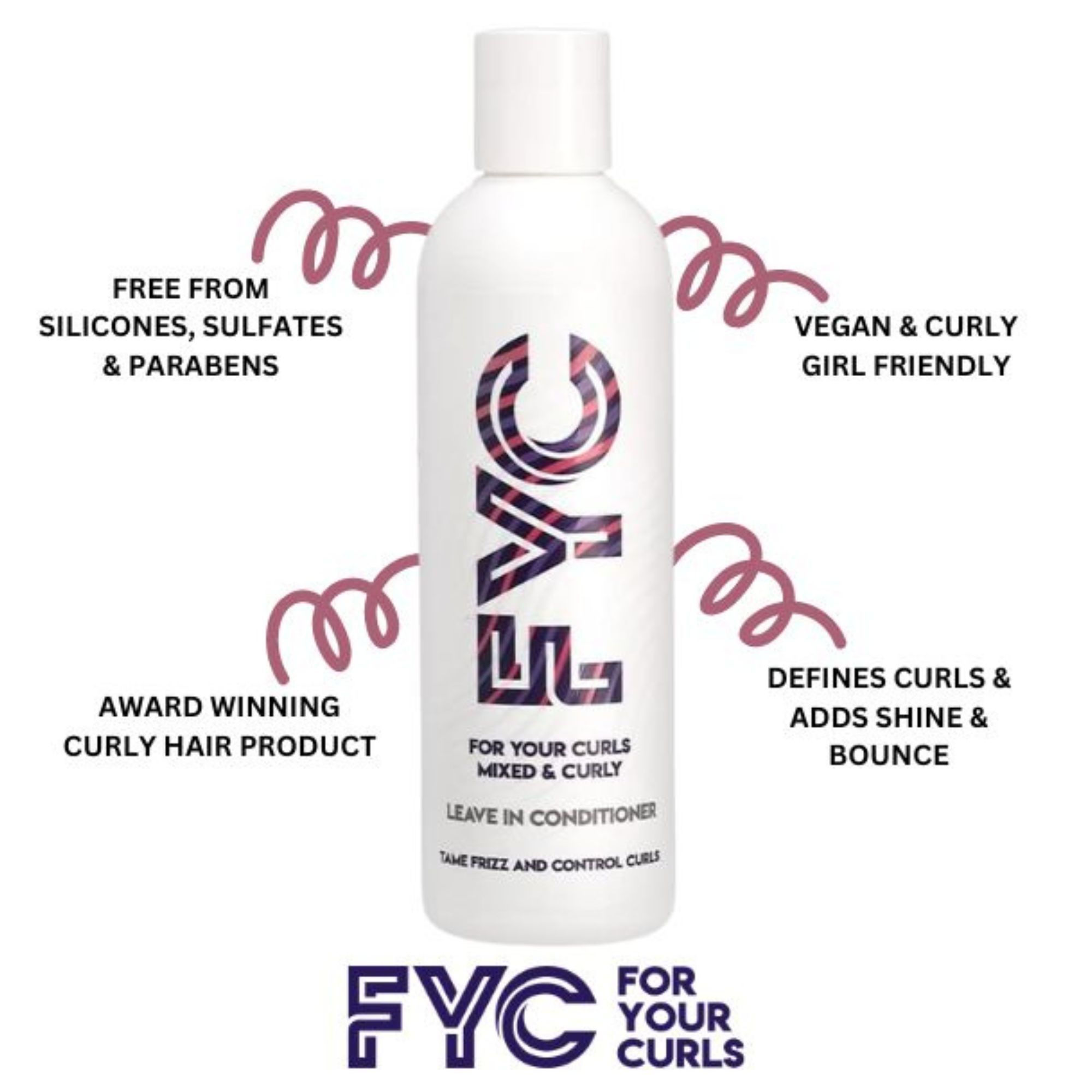 FYC For Your Curls Leave in Conditioner for Curly Hair