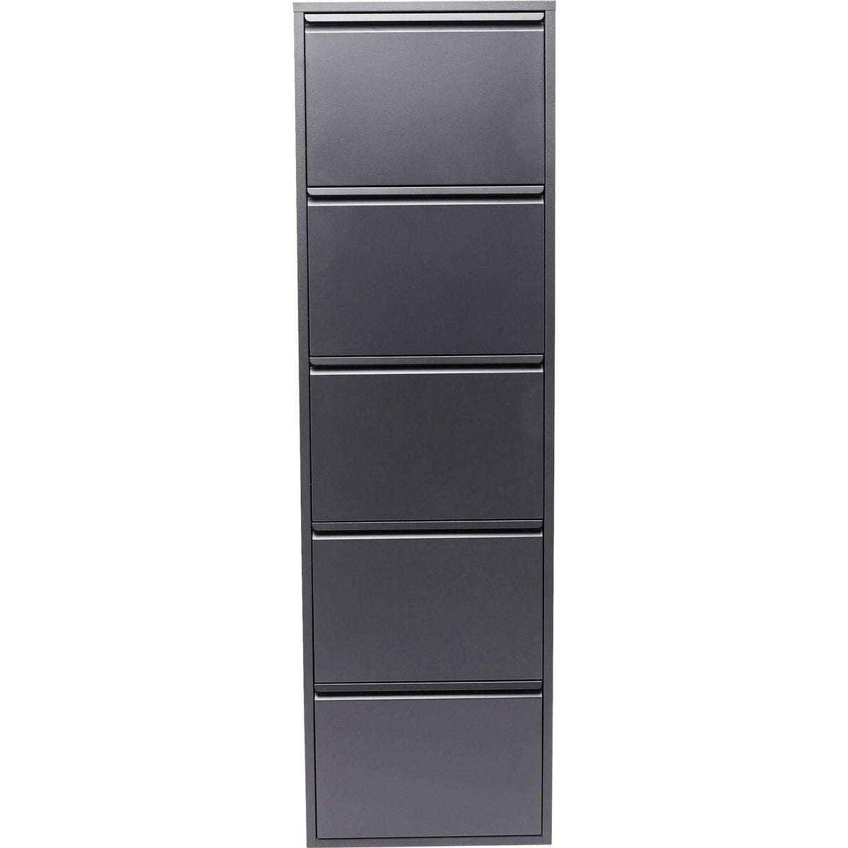 Kare Design Schoenenkast Caruso - antraciet - 5 laden