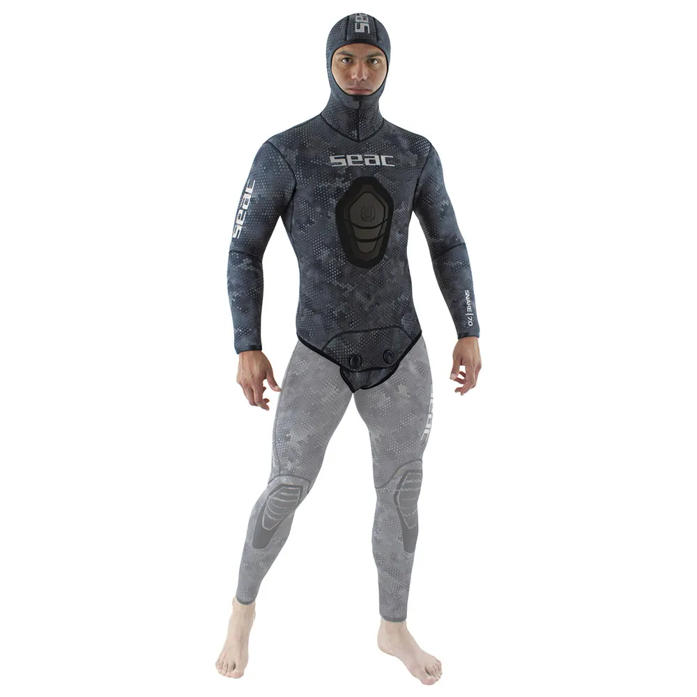 SEAC Snake Camo 7 mm spearfishing jacket