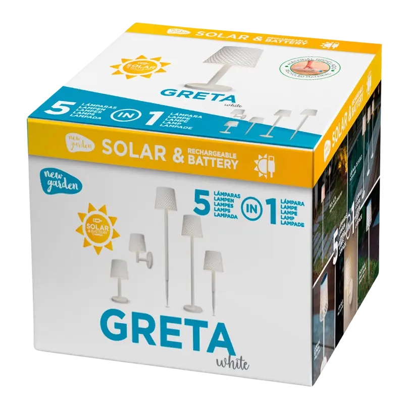 5in1 Solarleuchte Greta