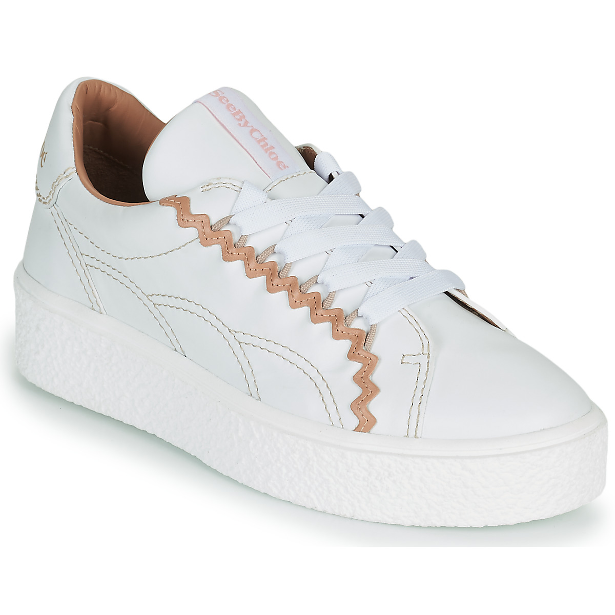 See by Chloé - SEVY - White / Pink / Nude