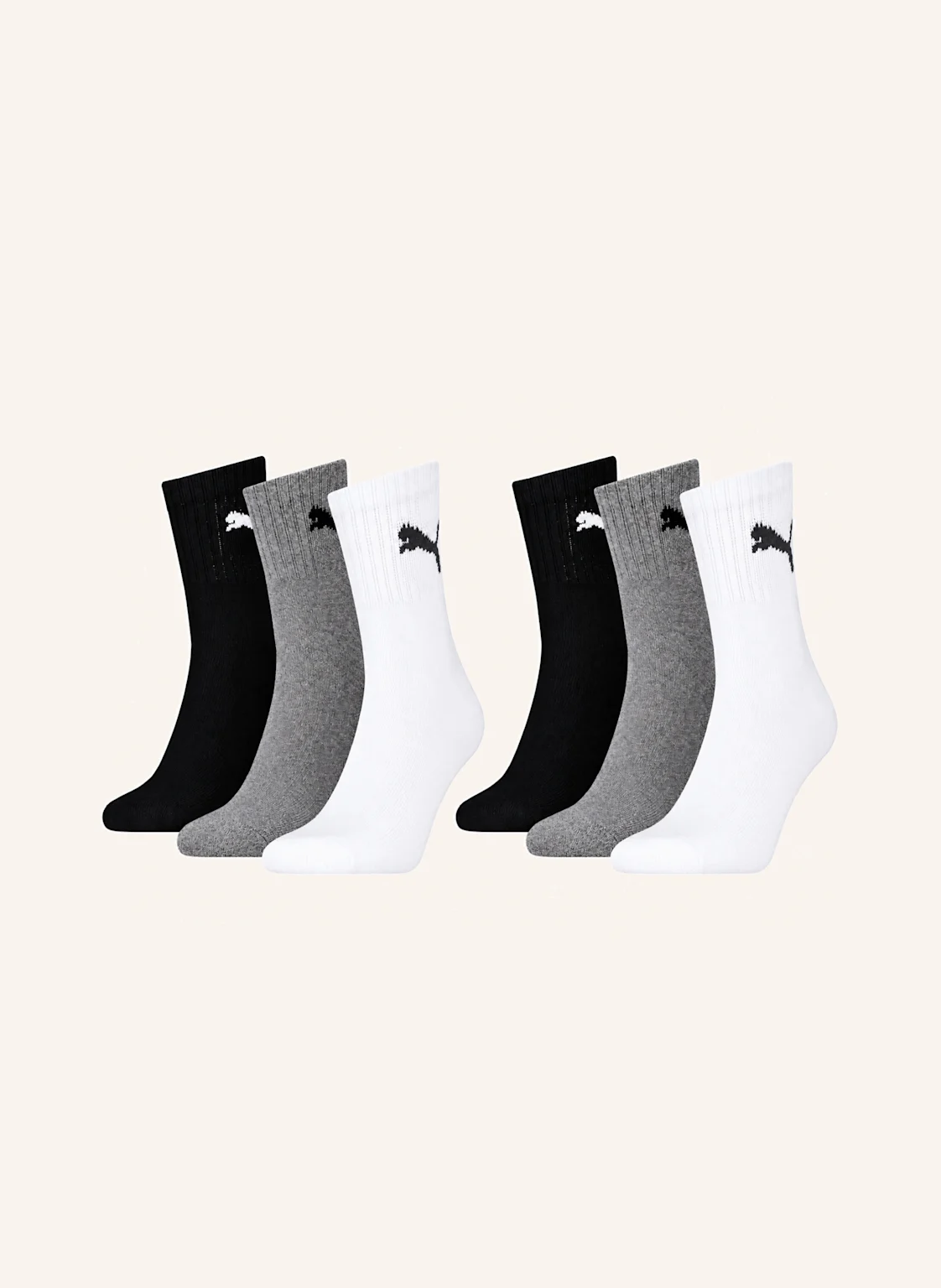 PUMA Sportsocken SHORT CREW 6-PACK