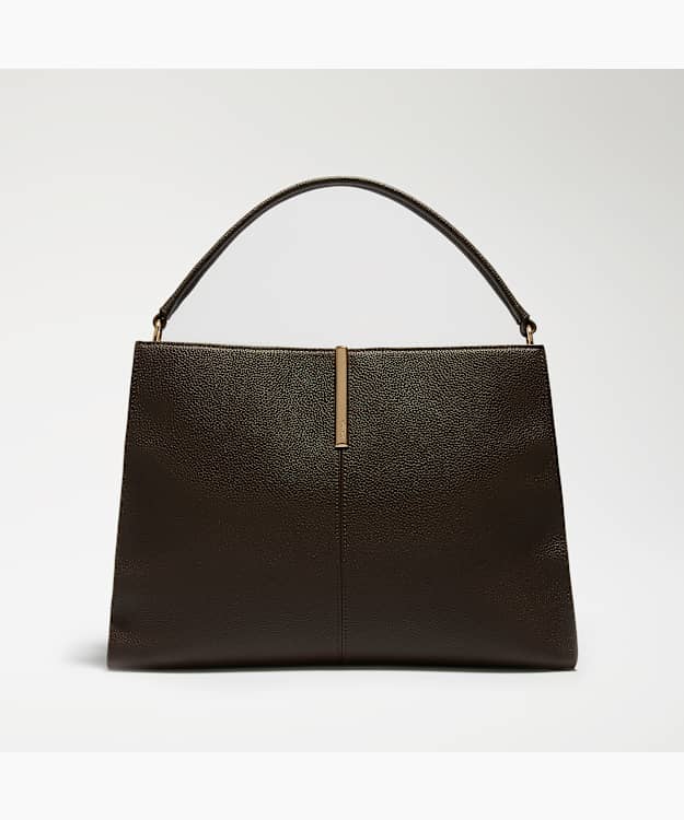 Destined L Dark Brown - Leather Multi-Strap Shoulder Bag