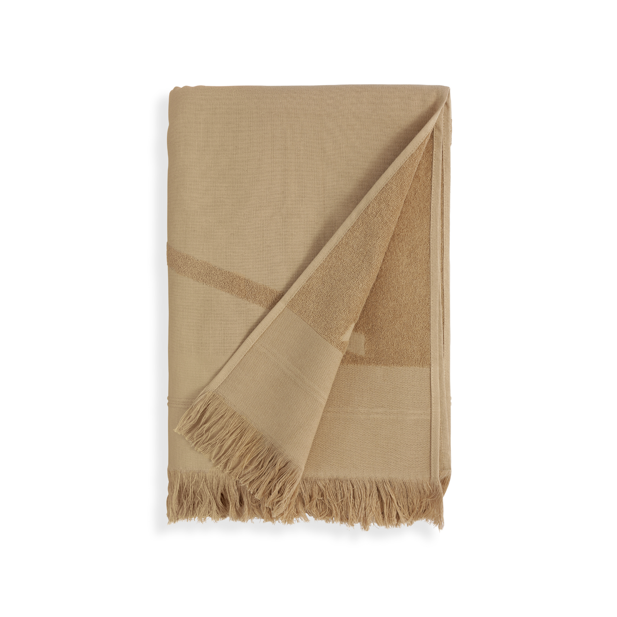 WAY strandlaken - 100 x 220 cm - Camel