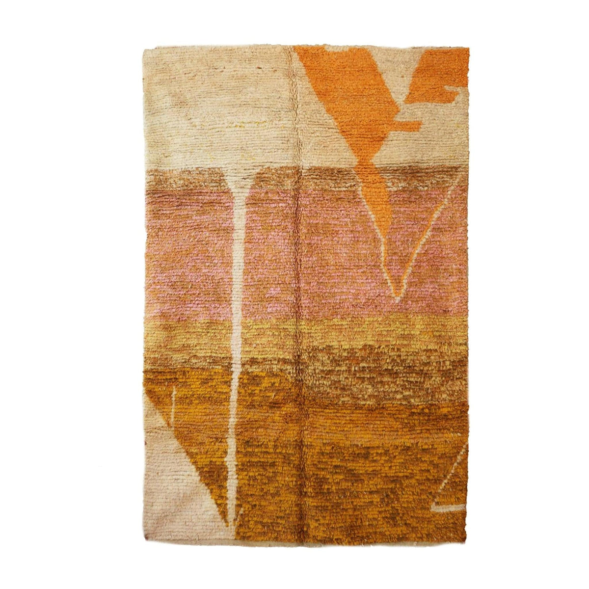 AFK Living vloerkleed Berber - handgemaakt - Wol - 160 cm x 230 cm