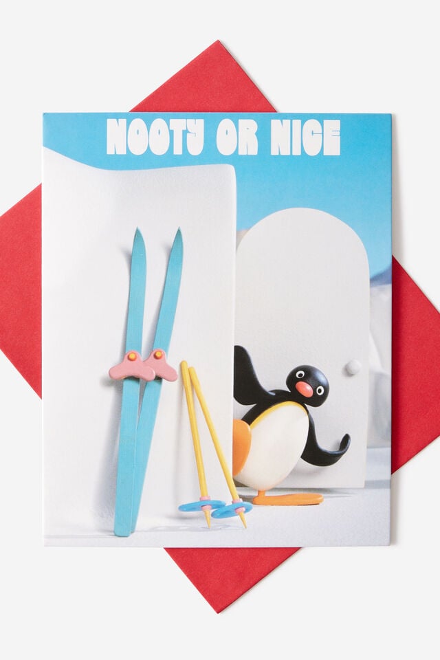 Pingu Christmas Card