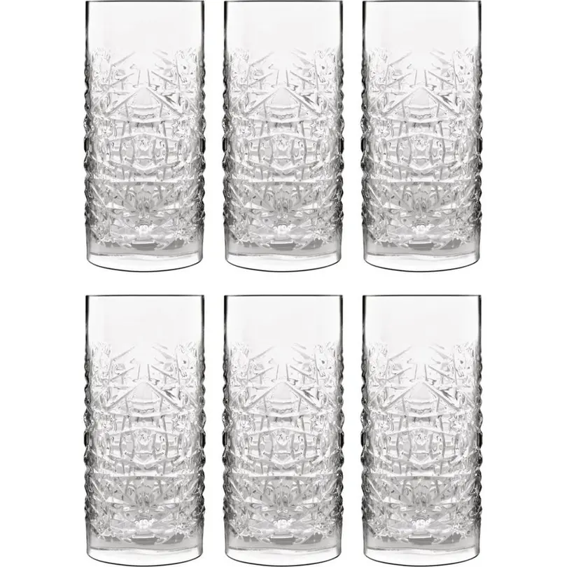 Longdrinkglas 6er-Set Mixology Textures